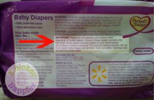 Did you know that you're supposed to flush poop and NOT throw it away in the diaper?