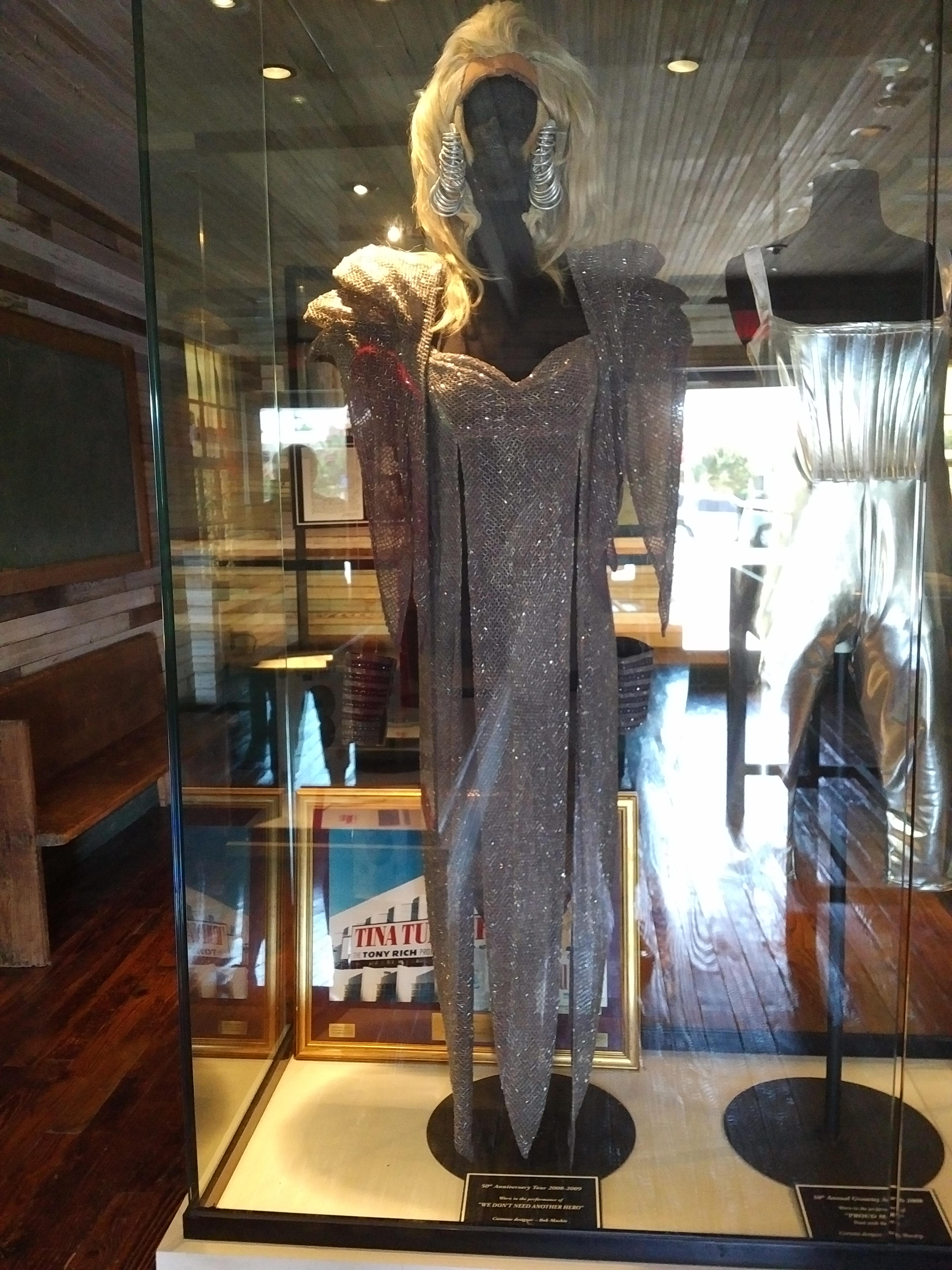 2018 TN Brownsville Delta Heritage Center - Tina Turner Museum Mad Max costume